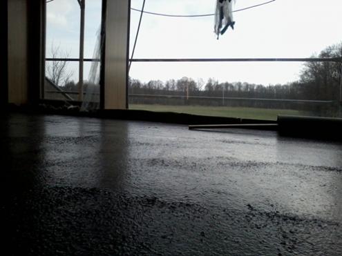 Fussbaden aus Gussasphalt