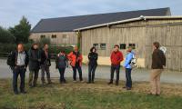Kollegen aus Niederschlesien und dem Lebuser Land aus Polen am 19. September 2016 beim Erfahrungsaustausch mit dem SMUL, dem LfULG und der Biosphärenreservatsverwaltung am Haus der Tausend Teiche in Wartha. Foto: Jörg Richter, SMUL